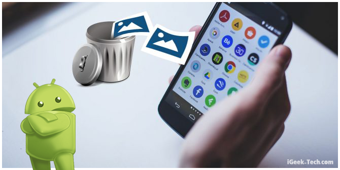 استرجاع الصور المحذوفه من الهاتف